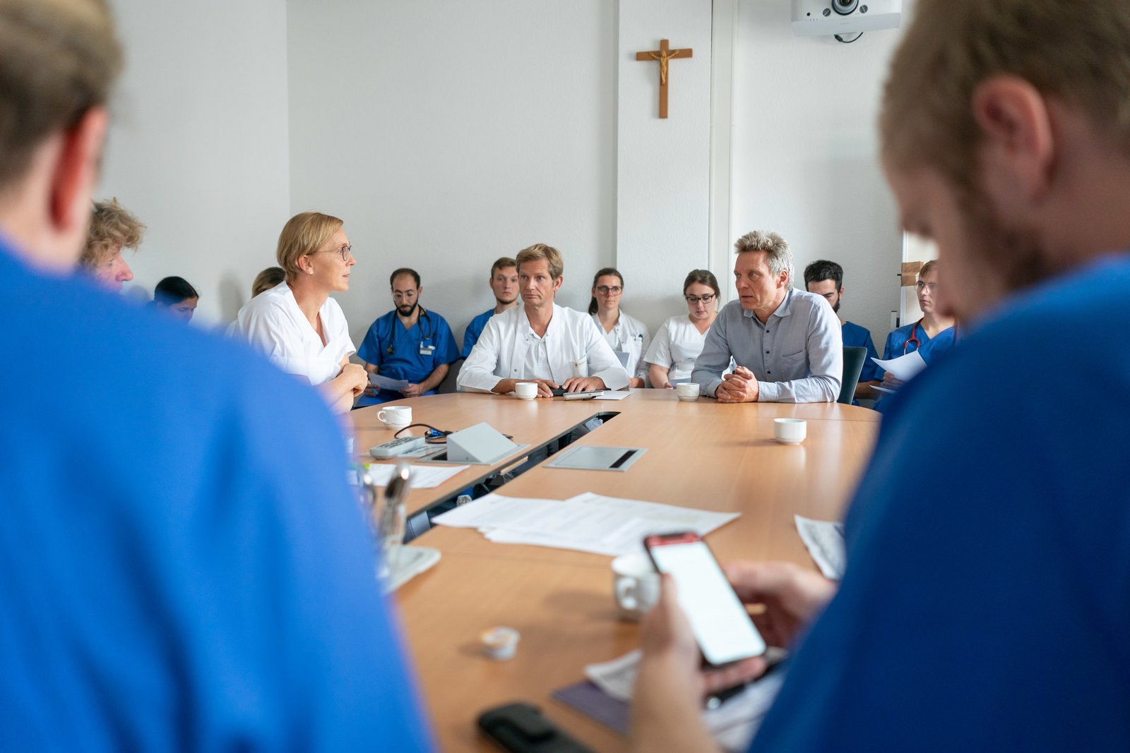 Ärztliche Fortbildung in der Klinik für Innere Medizin und Geriatrie im Krankenhaus Hedwigshöhe