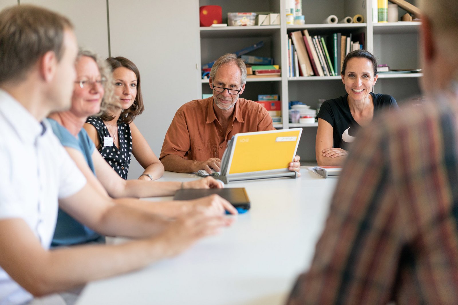 Teambesprechung im Gerontopsychiatrischen Zentrum (GPZ)